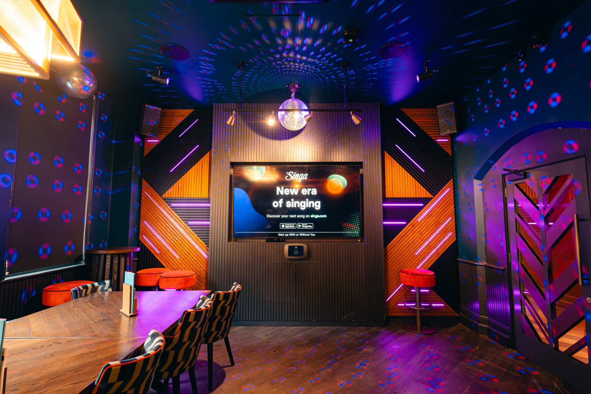 Commercial venue with Netvio AV distribution technology